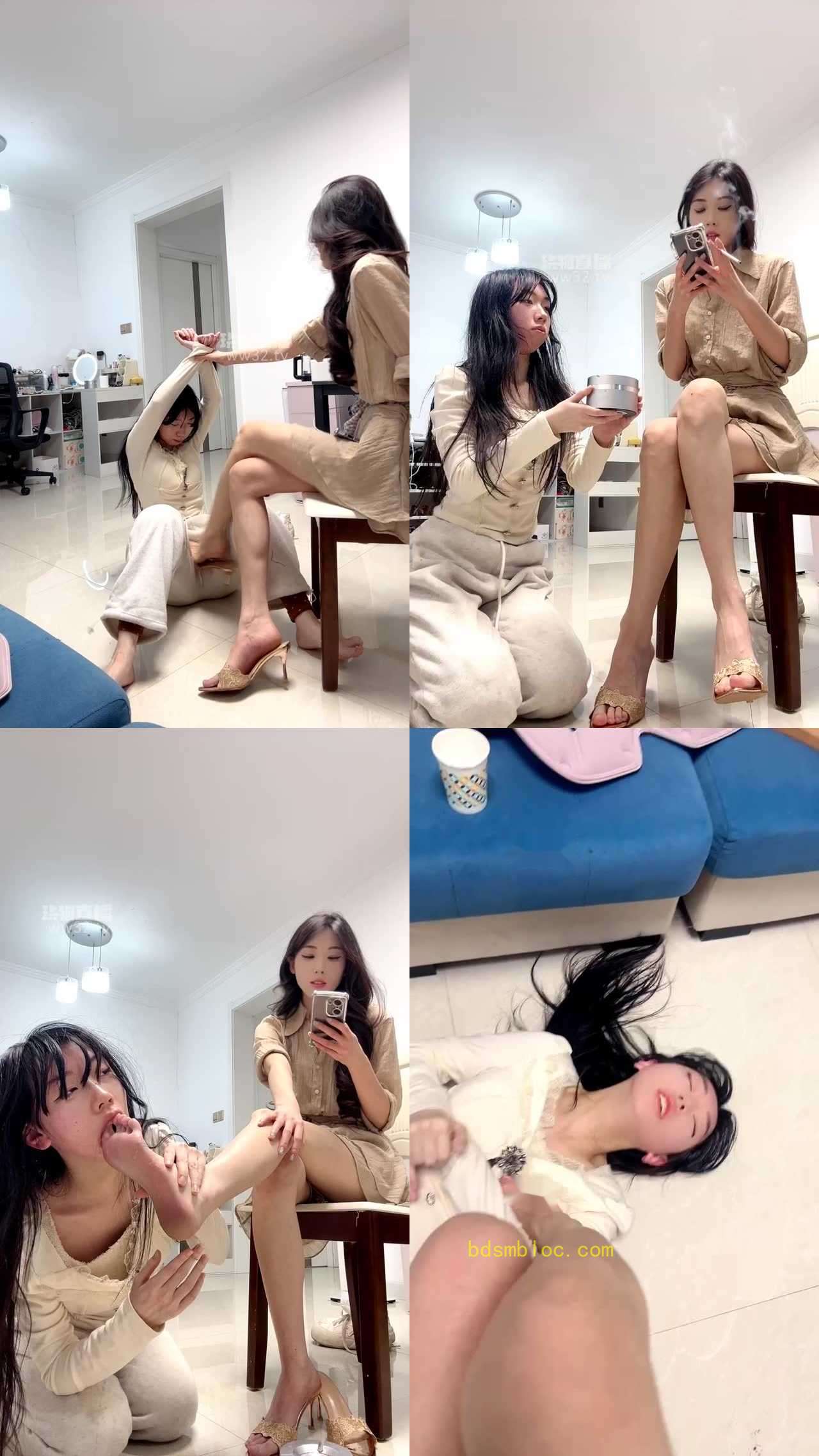 【西彤s】开发小母狗给主人当小女仆