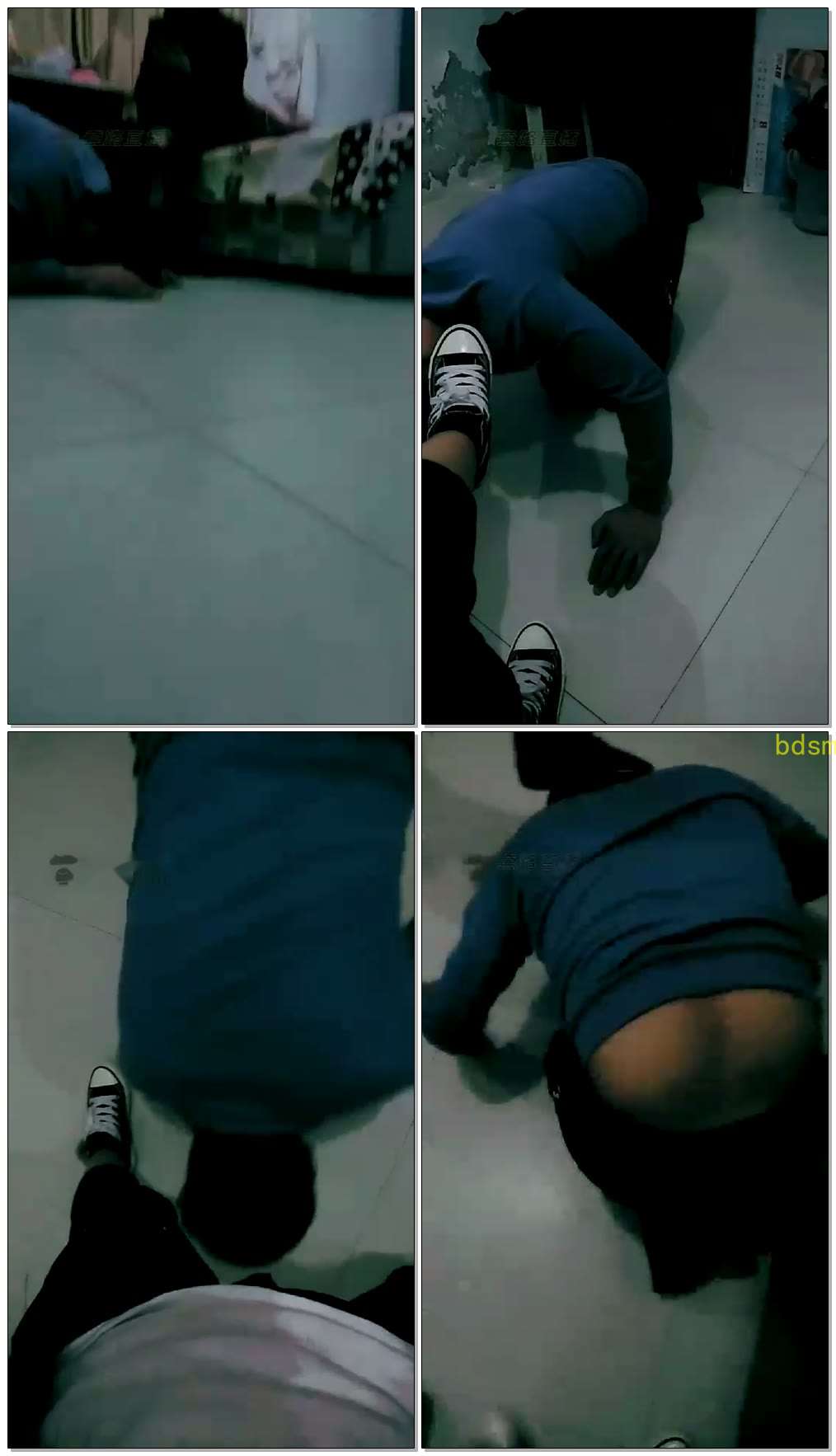 【微微女王】和闺蜜一起调教贱狗