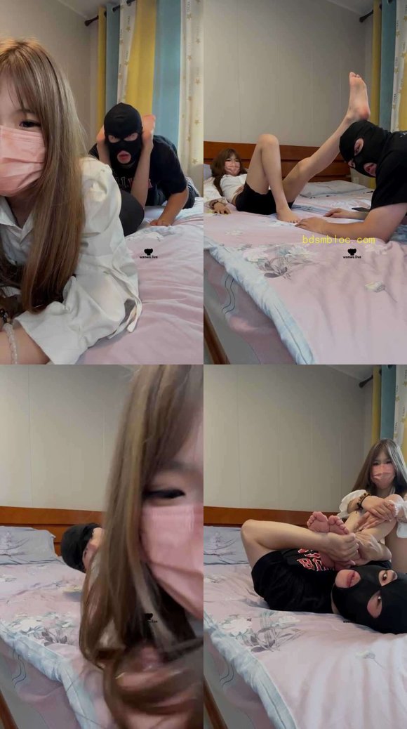 【精神小妹】坐脸窒息/裸足狂舔