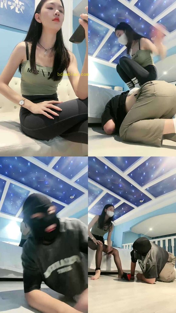 【琳达】运动后原味鞋袜蹂躏废物