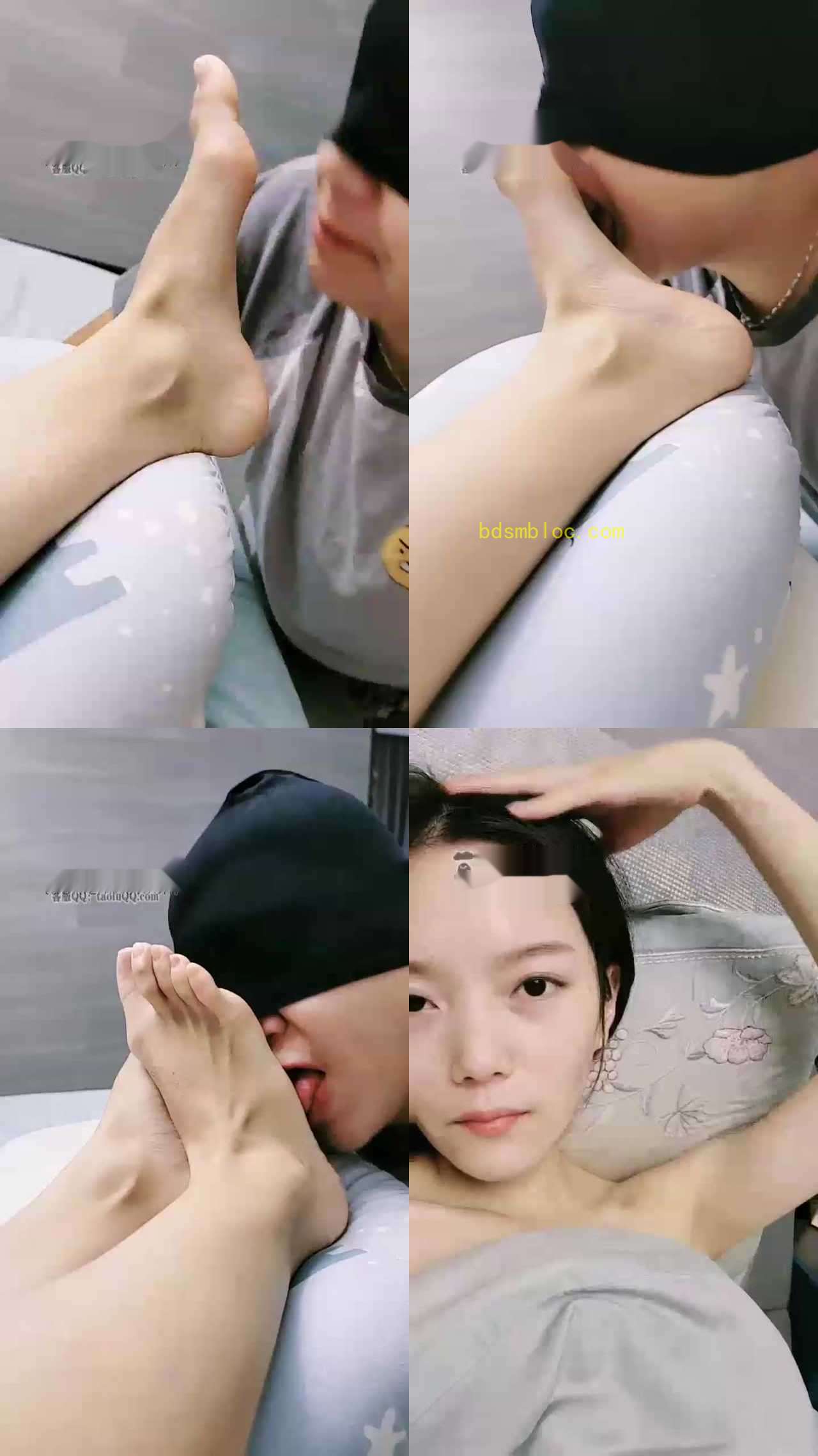 【蜜桃儿S】舔脚
