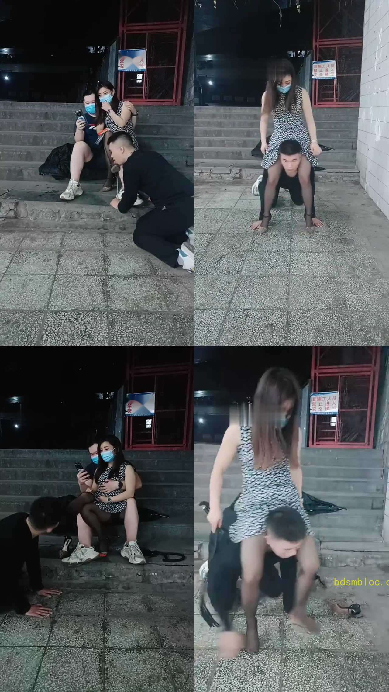 【重庆男神】情侣主户外羞辱虐待男神