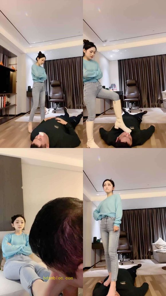 【川野尤娜】堵嘴-高跟/长靴踩踏全体重踩踏
