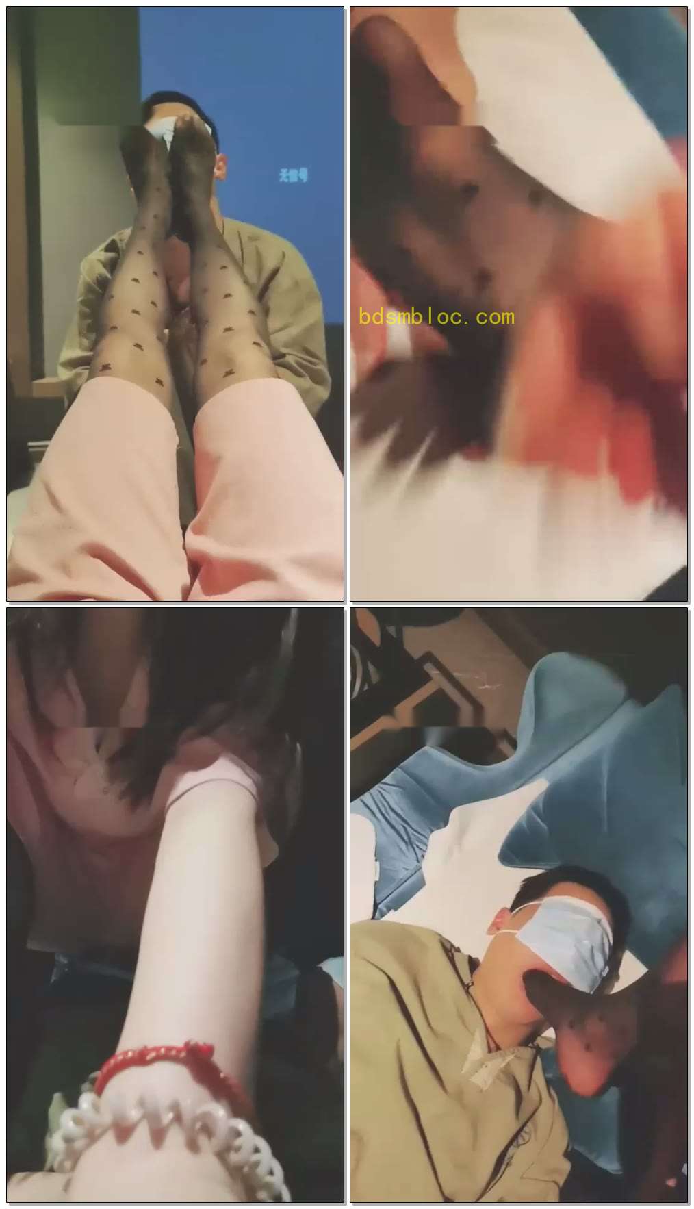 【巴莉女王】足疗房诱惑素人技师当狗