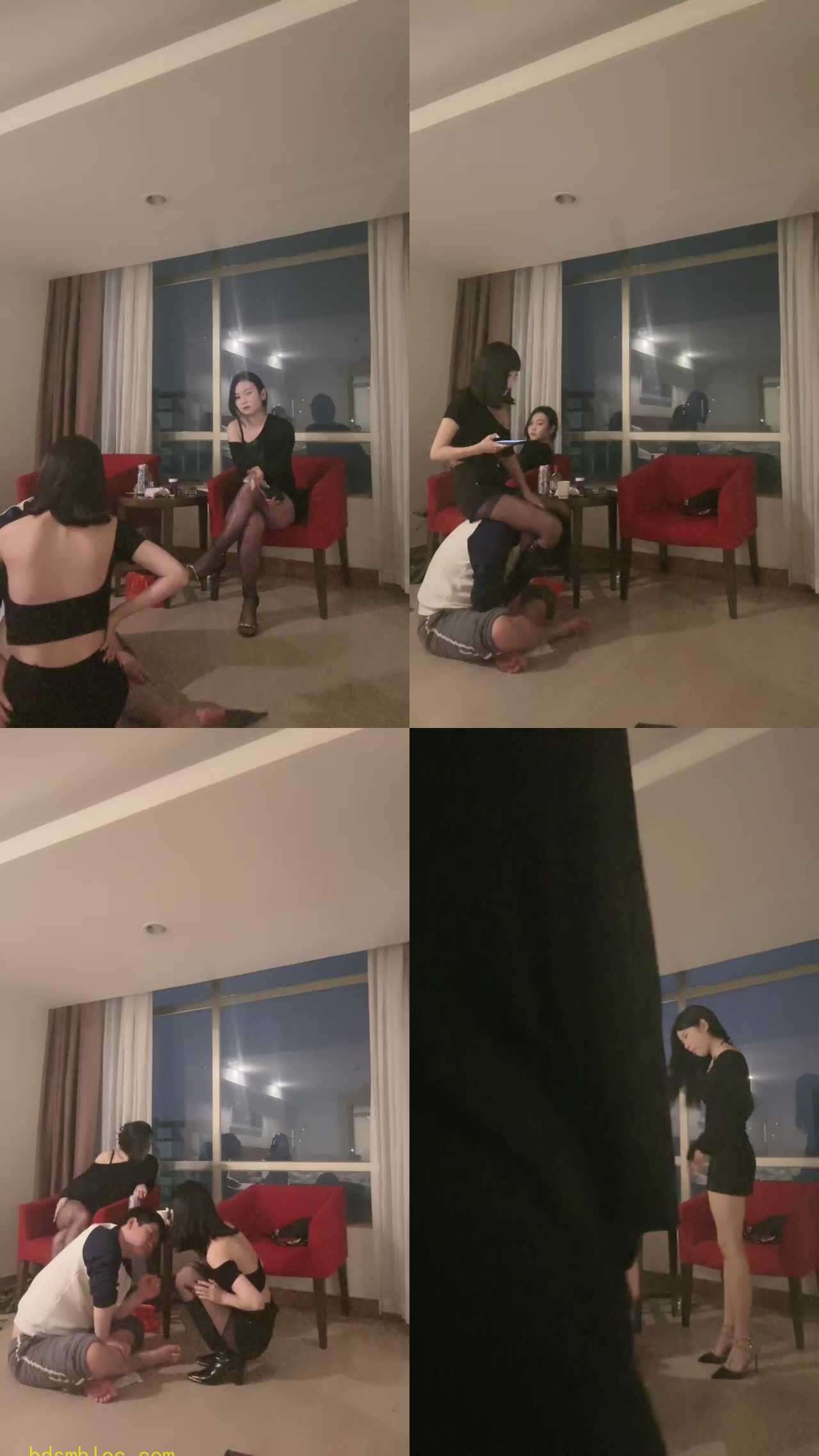 【纯一】闺蜜观战-暴打虐打出轨狗
