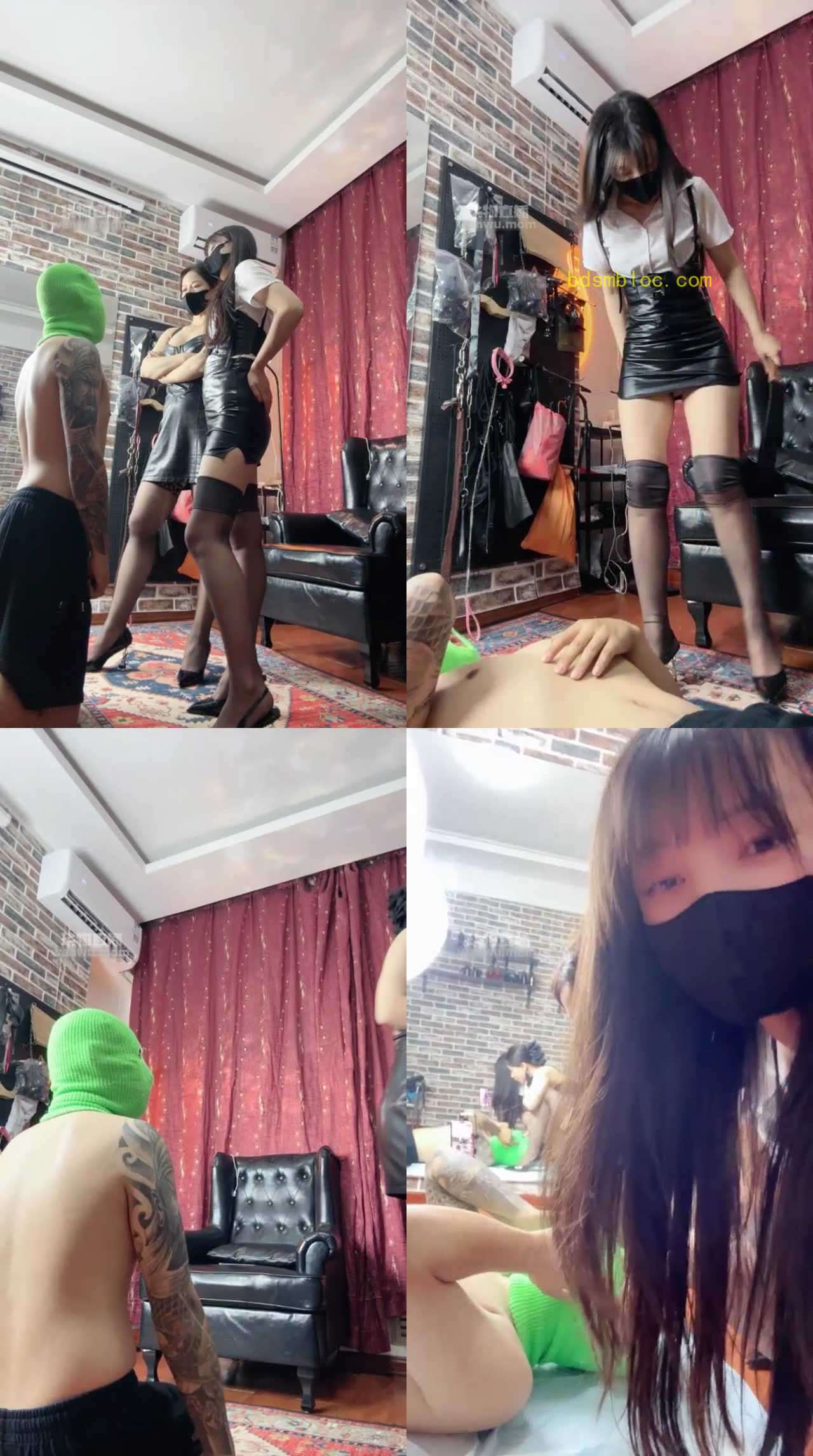 【小野喵】和妈妈玩狗