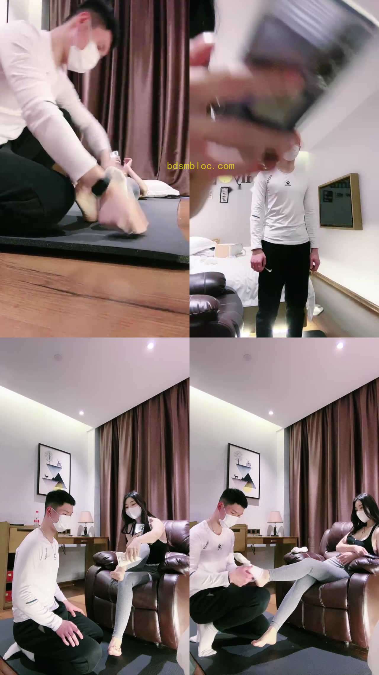 【罗宾】女学员调健身教练
