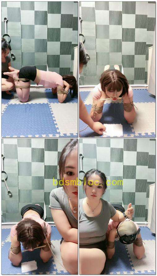 【盈盈S】犬缚筷子舌流口水