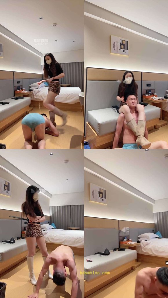 【御妍S在深圳】TJ靴子踩踏踢裆喂食调教