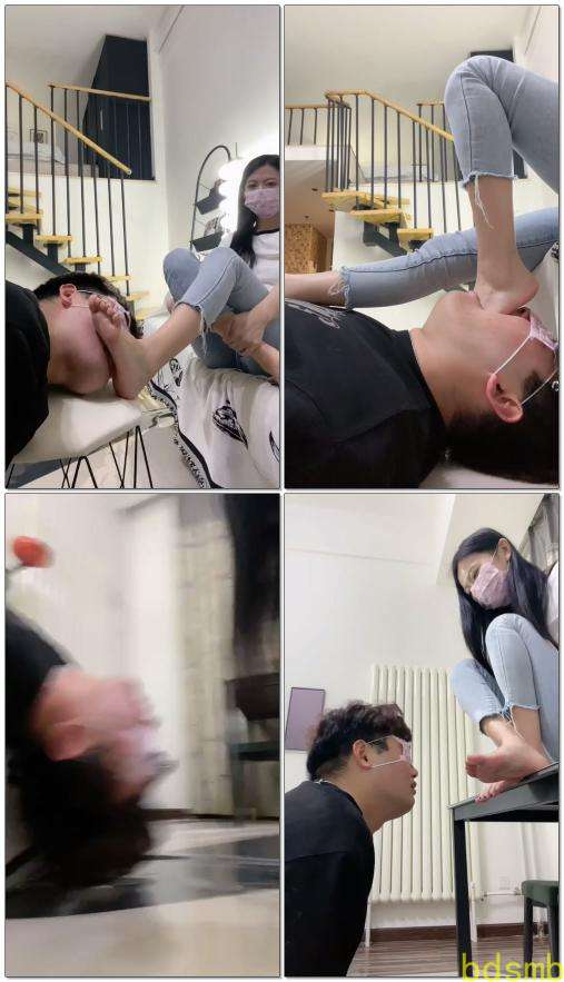 【樱木花椒】脚深喉又来挑战极限