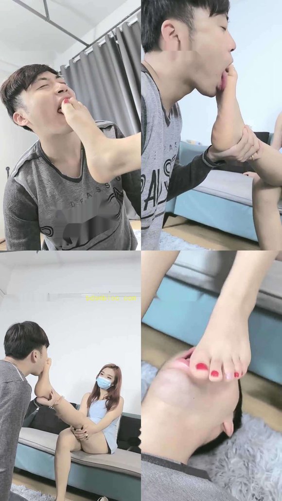 【悦兮】仔细品尝吮吸主人的裸足
