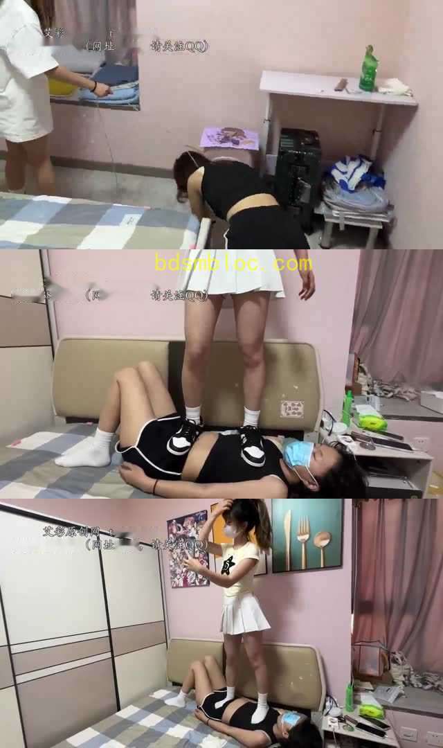 【208宿舍】女m剧情 花钱求女高中生玩弄的下贱女孩
