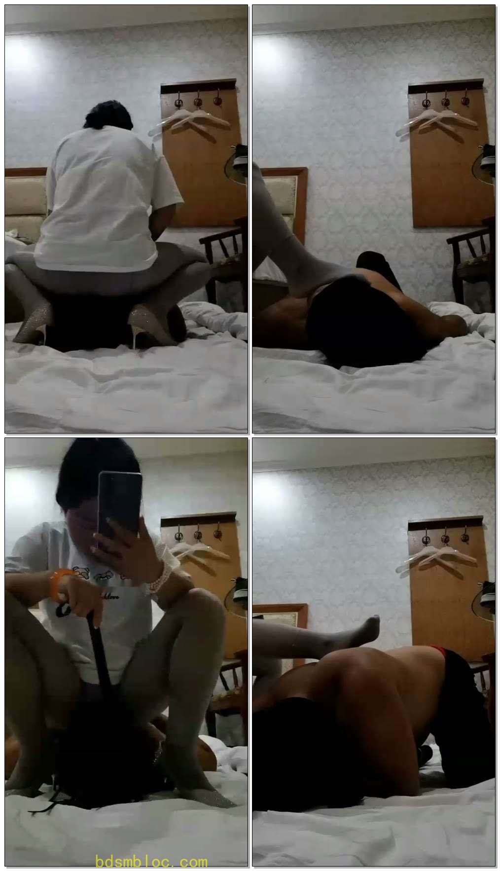 【皮裤女主S】鞭子，钻夸，丝袜坐脸