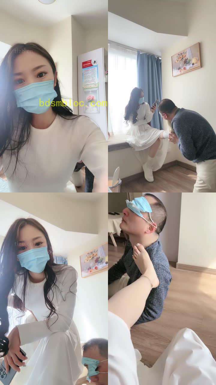 【三娘】数据线鞭打/直接浓痰/狂吸玉足/狗舌鞋刷