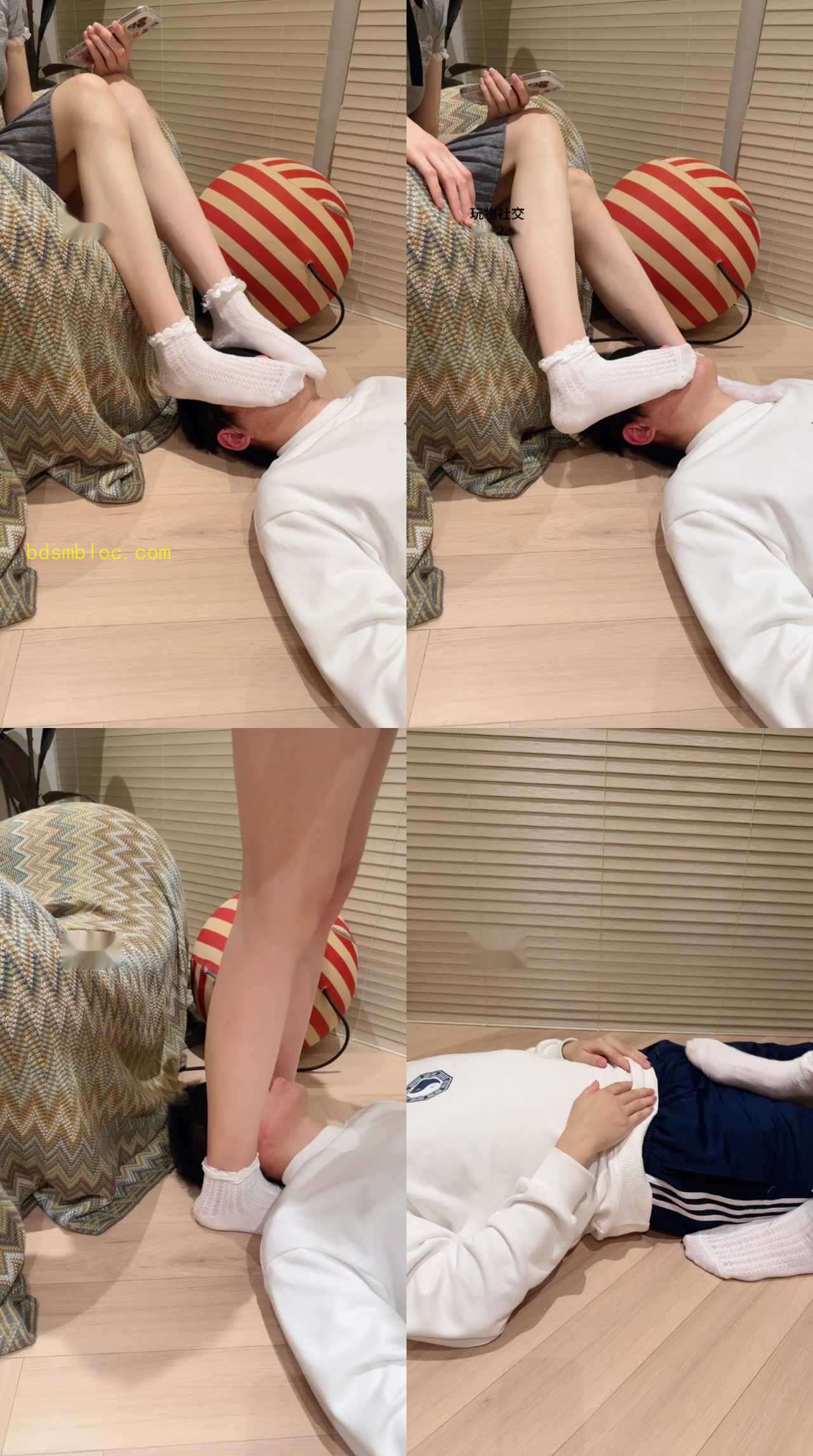 【少女救赎】超臭白袜捂脸窒息