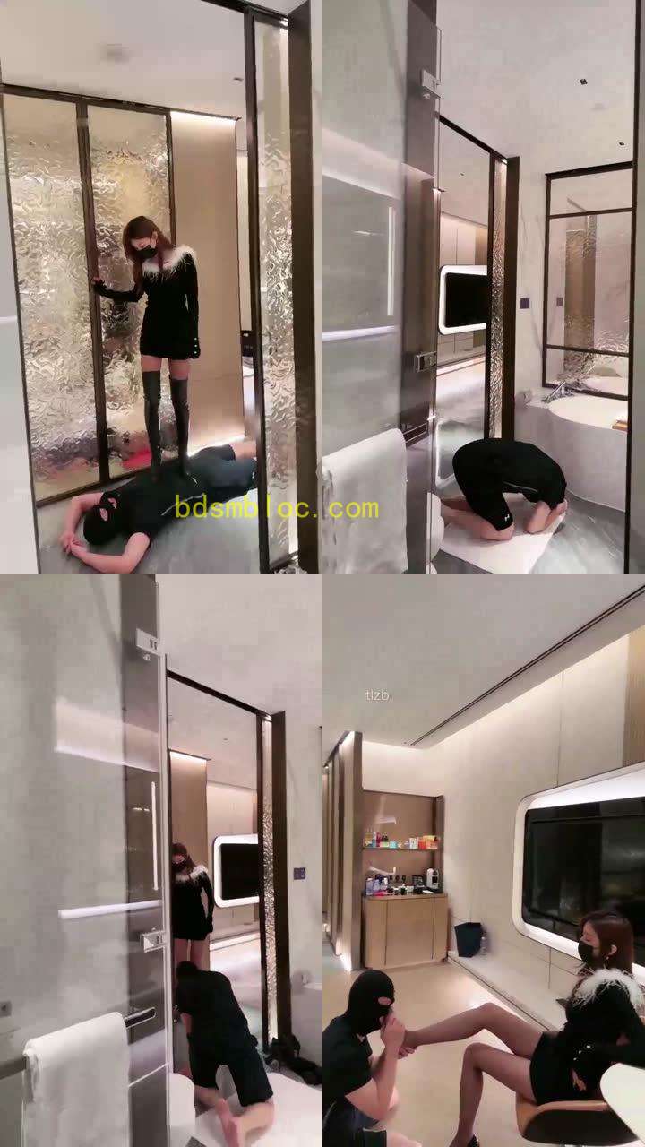 【美美子】调教黑丝袜和高跟鞋的诱惑