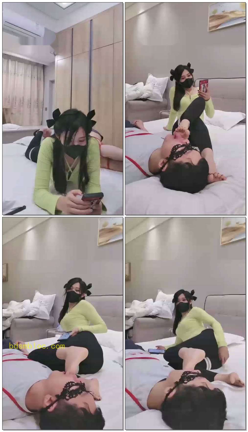 【若依坏坏】自制舔脚工具狗在脚底何候一整夜