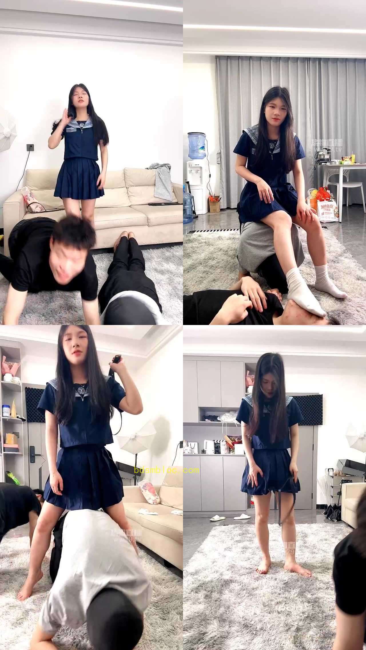 【小果妮妮】裸足深喉专场