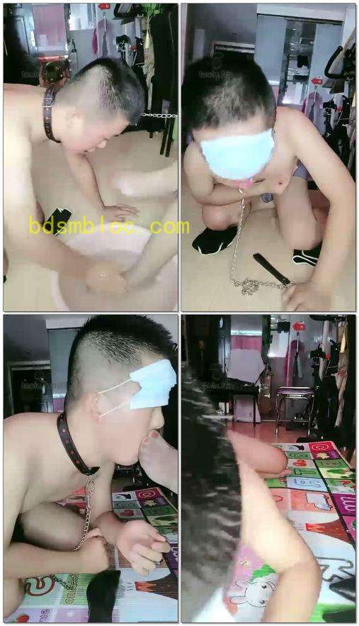 【林夕女王】大学生来喝我的洗脚水，犯贱钻胯