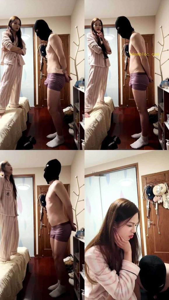 【蛋蛋老师s】家奴居家调教