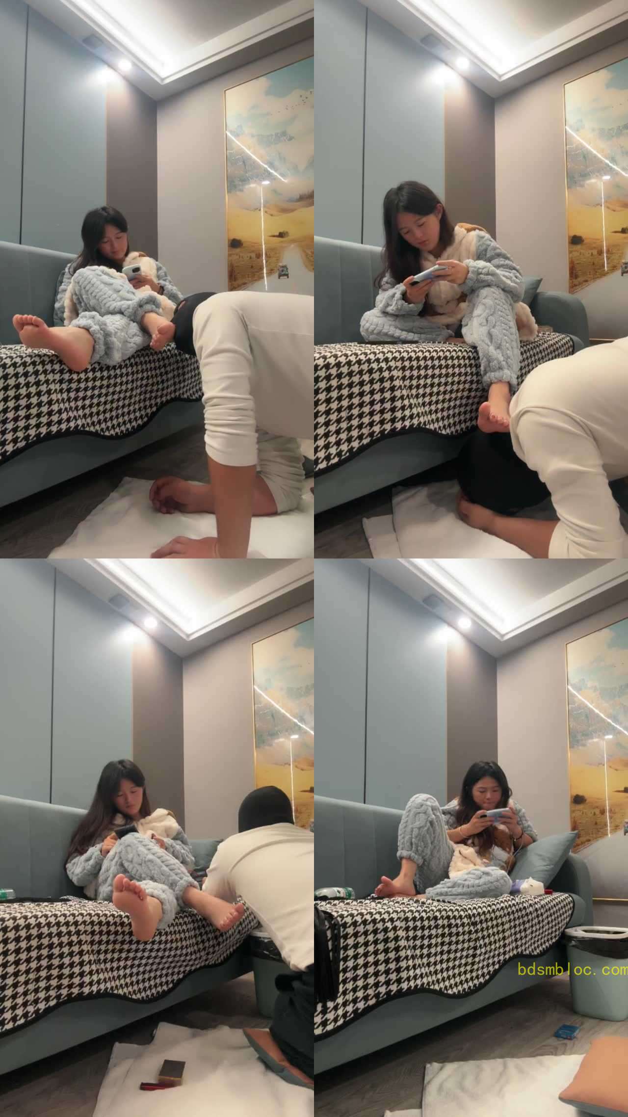【子熙大人】长时间-家奴伺候恋足舔裸足