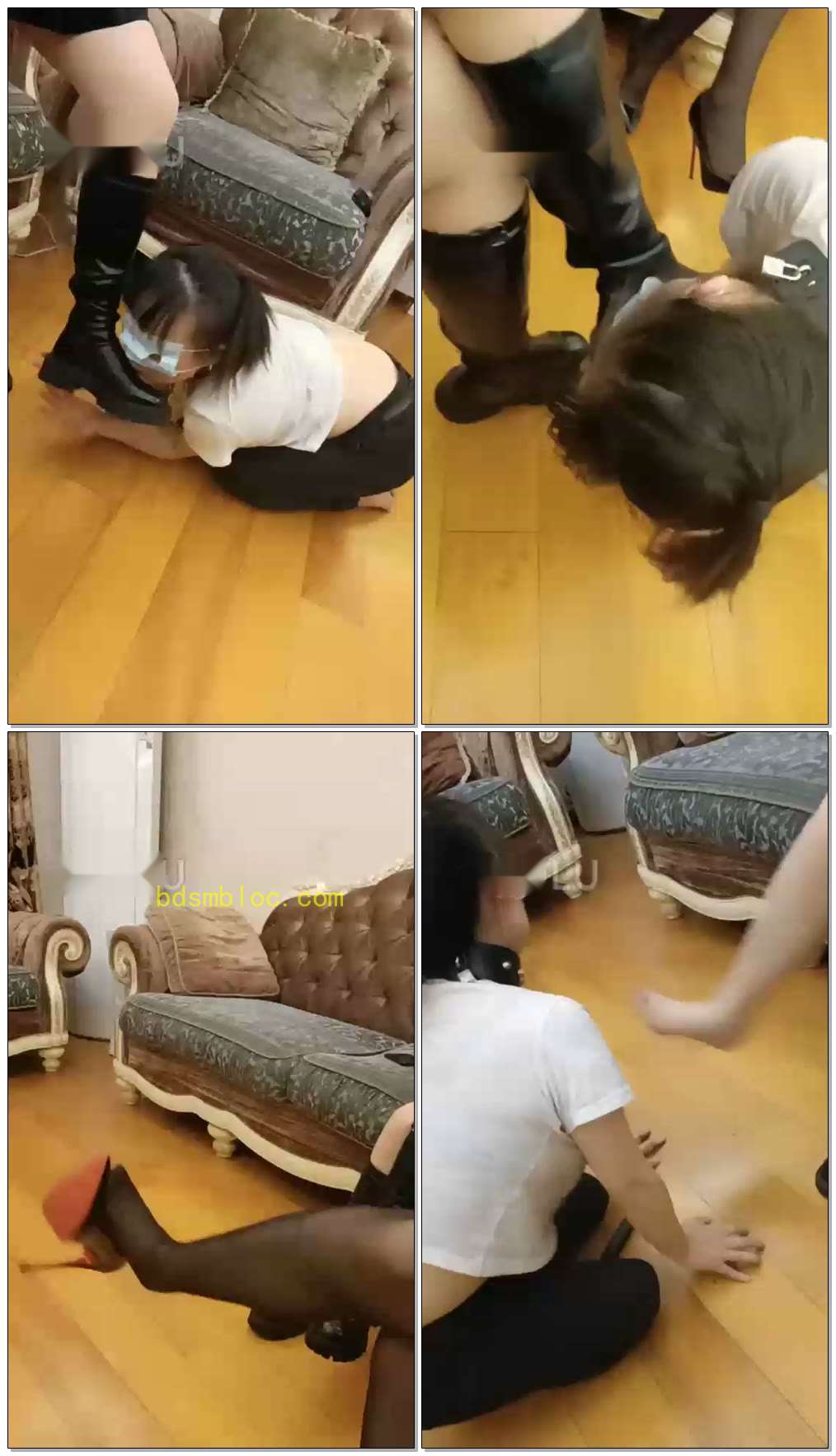 【MH女慕乐】主人强迫我伺候闺蜜