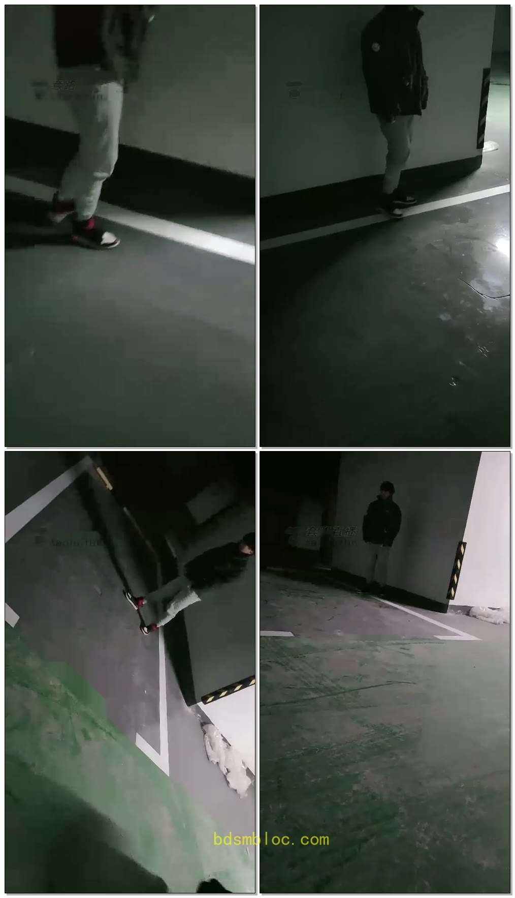 【豆爷S】地下停车场双s收拾贱狗