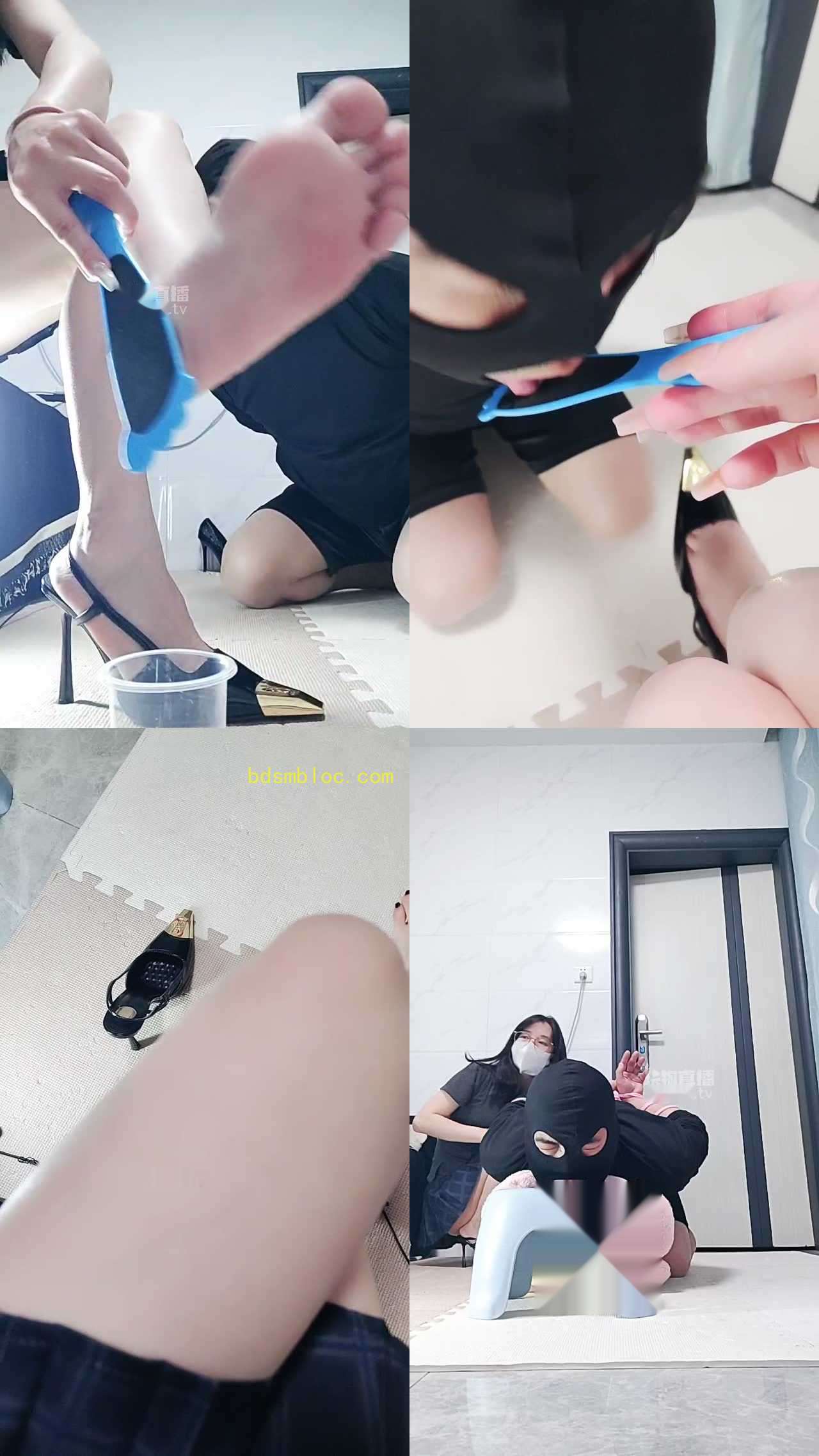 【灵竹s】捆绑双手刮股皮吃脚皮