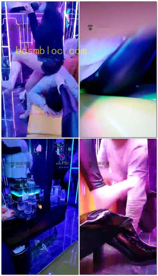 【咩祖】KTV双主调教，钻胯，骑马，坐垫，踩踏