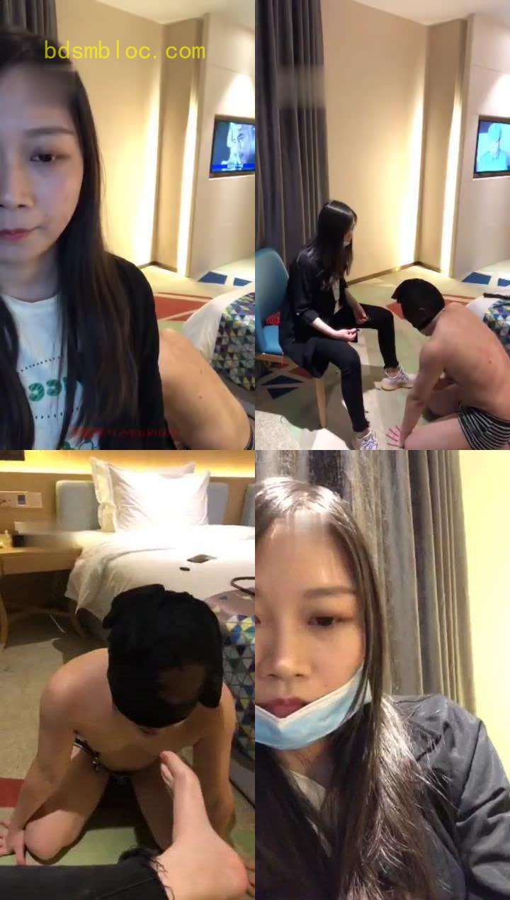 【广州楚楚S】数据线狠抽痒贱狗