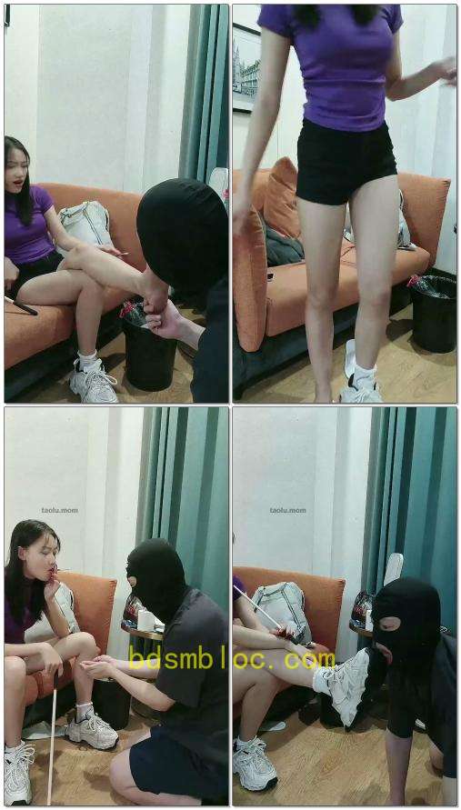 【千叶环游S】运动鞋白袜调教贱狗