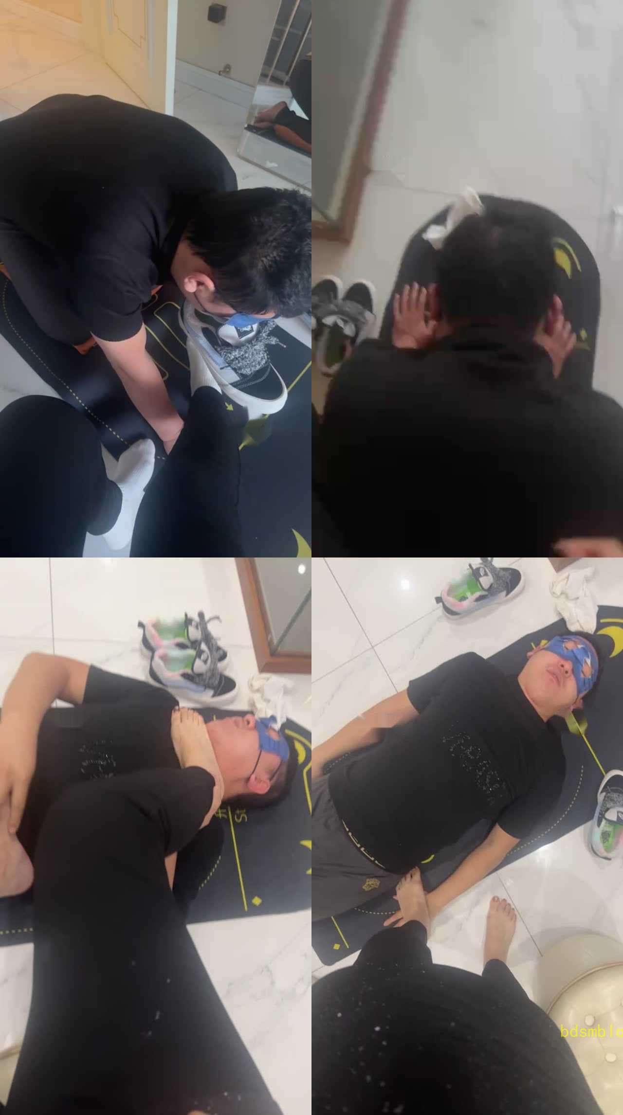 【熙S】运动一天后的超臭袜子羞辱