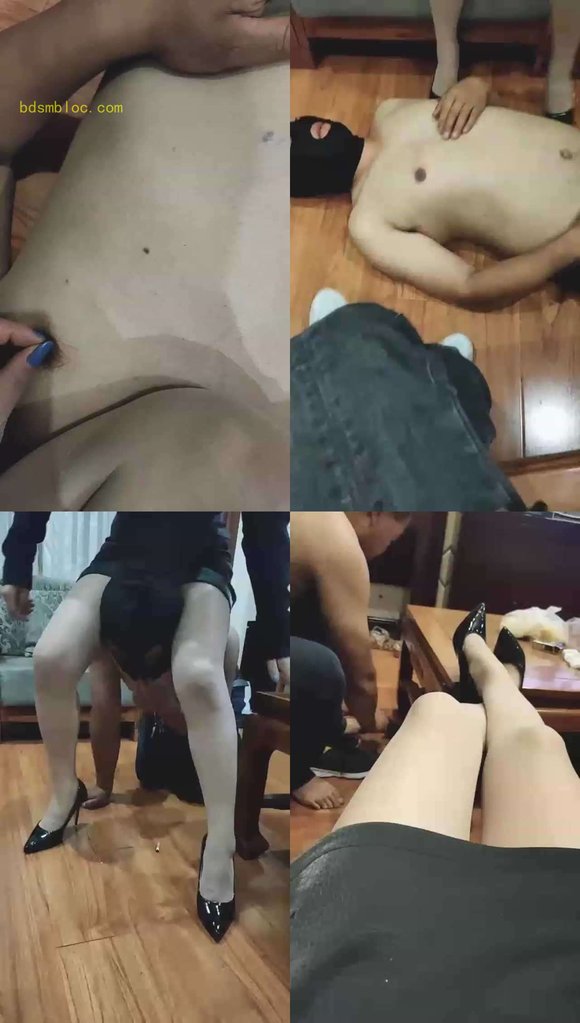 【冰沫S】高跟虐辱乳