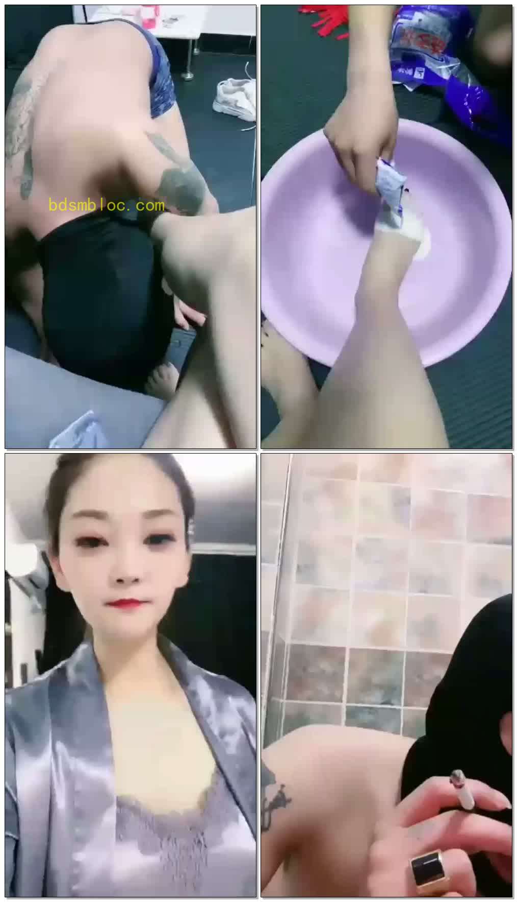 【清墨】带着素人闺蜜惩罚贱狗黄金圣水