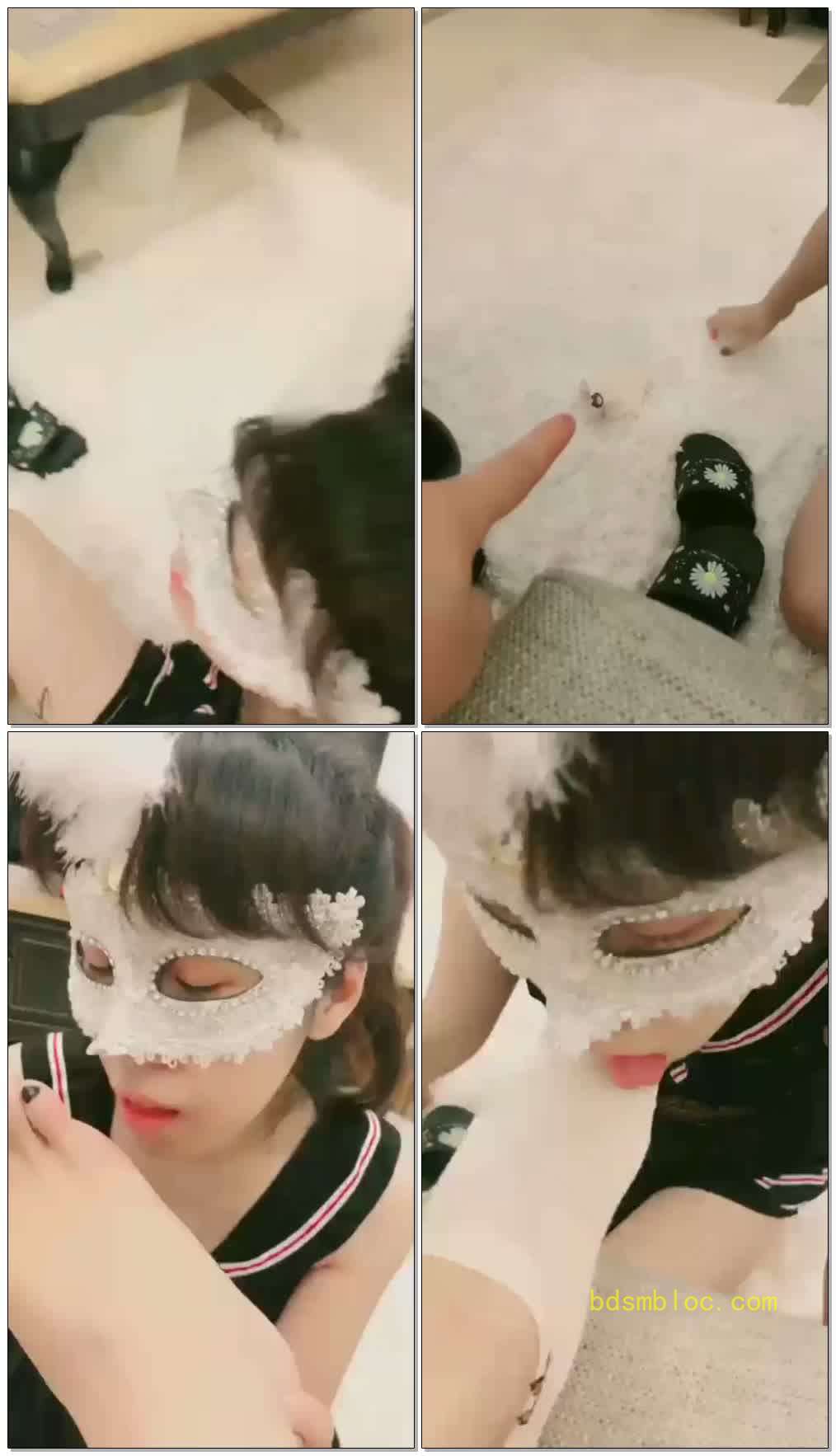 【婳儿】女主发现小m在家偷玩，怒了。