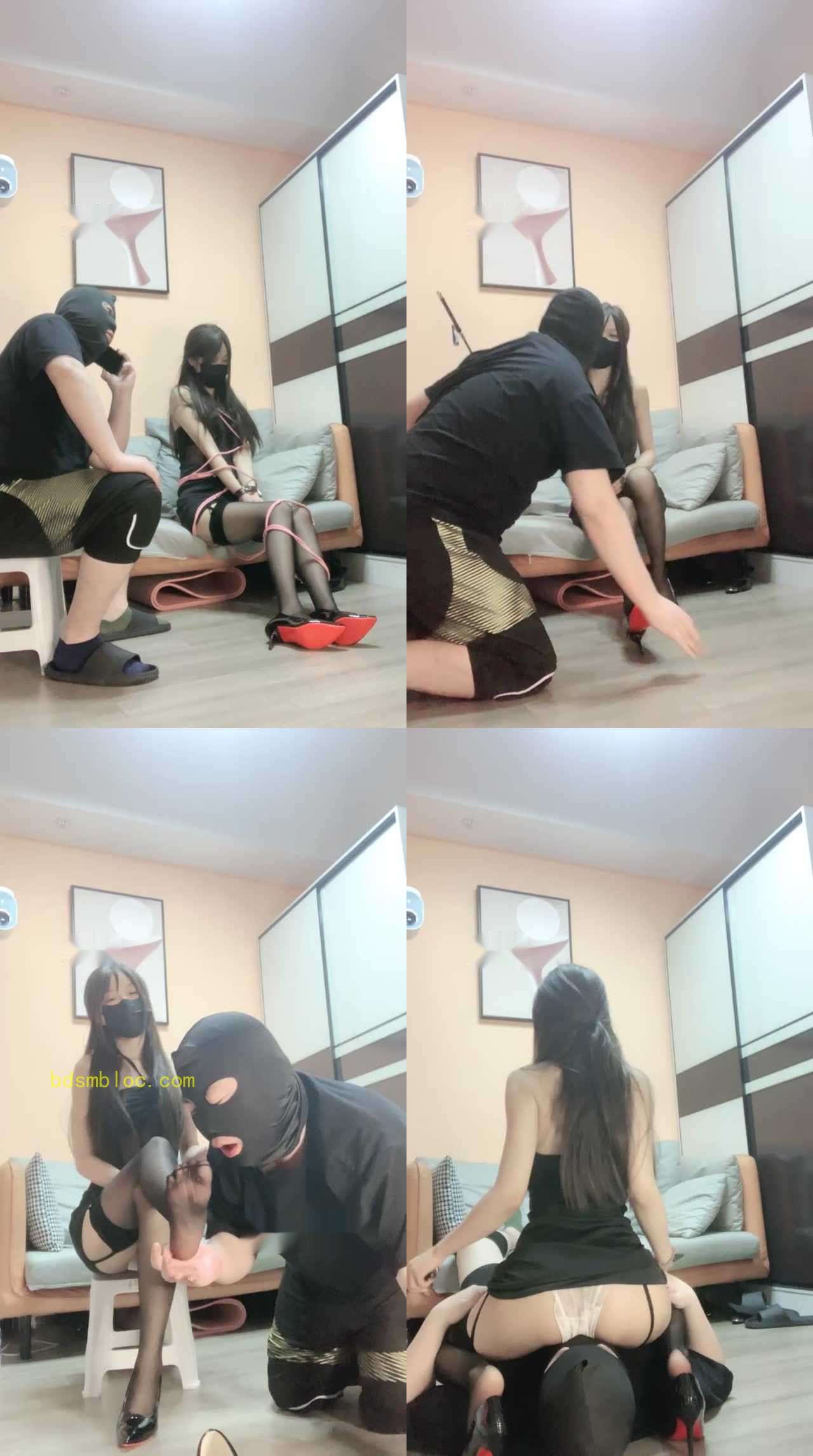 【鹿可】绑架御姐反被虐成奴