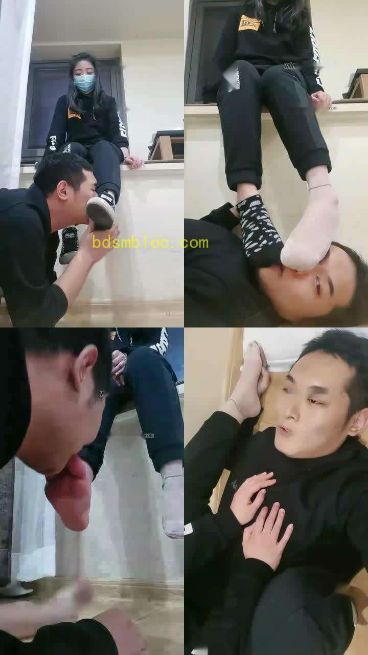 【明明就很贱】护土第二场，帆布鞋黑面哇裤里丝