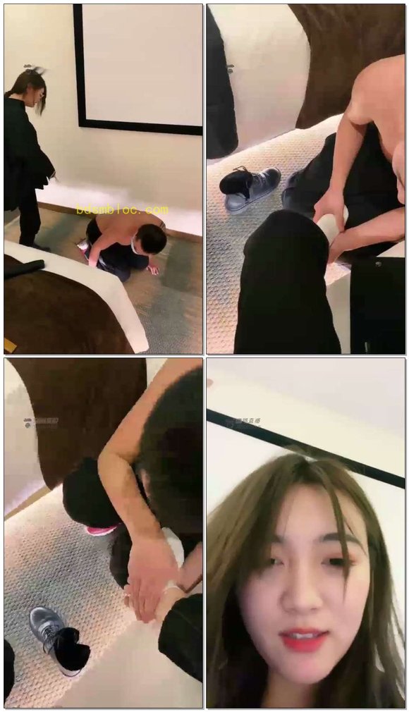 【泽安安】教训驴皮皮，暴力踢踹踩各种羞辱