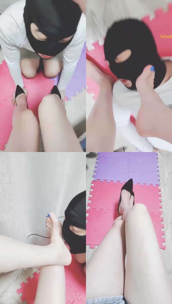 【夏琳】疯狂耳光，脚耳光，舔脚舔鞋
