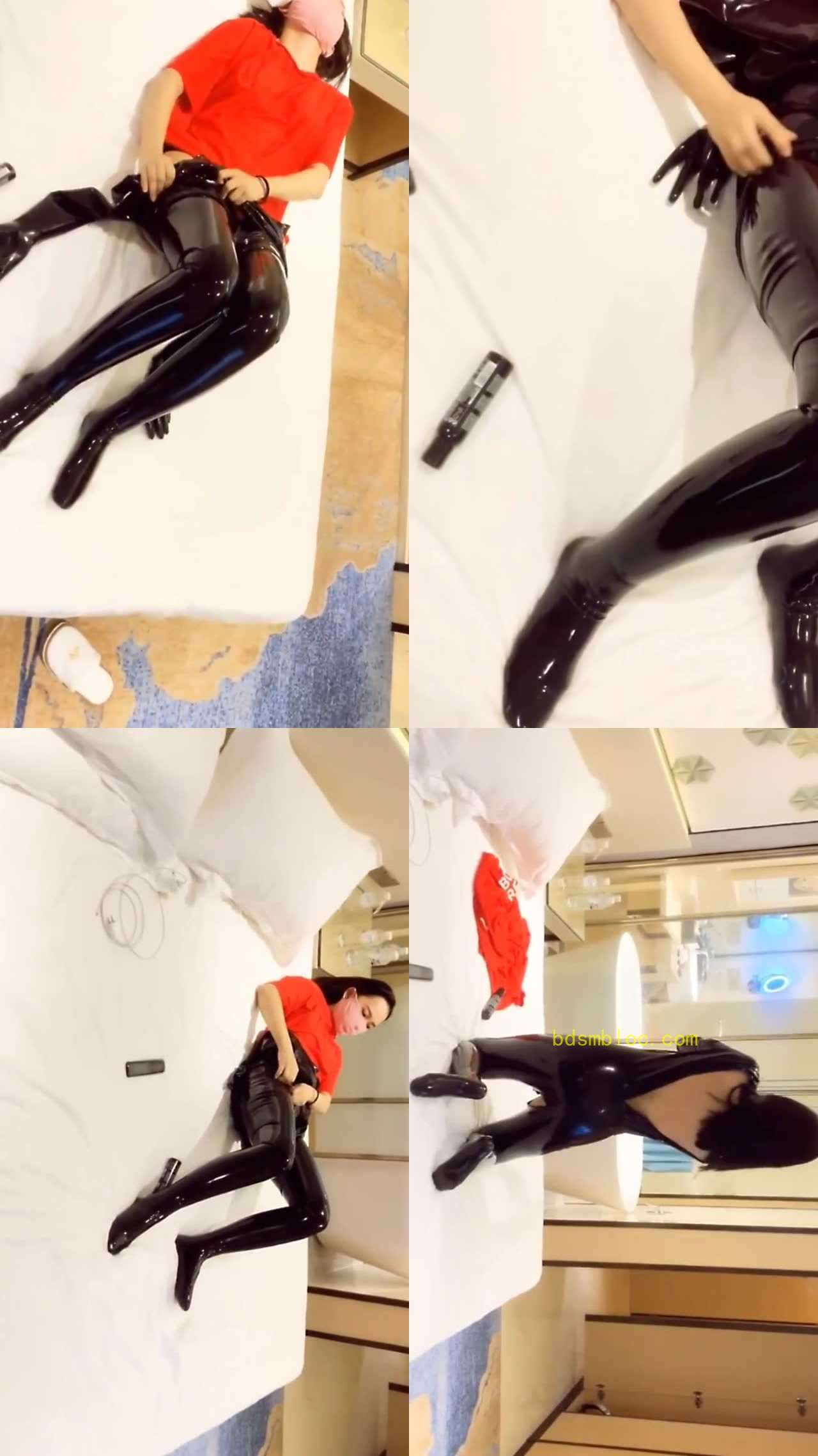 【PP恋物club】先把乳胶衣穿好