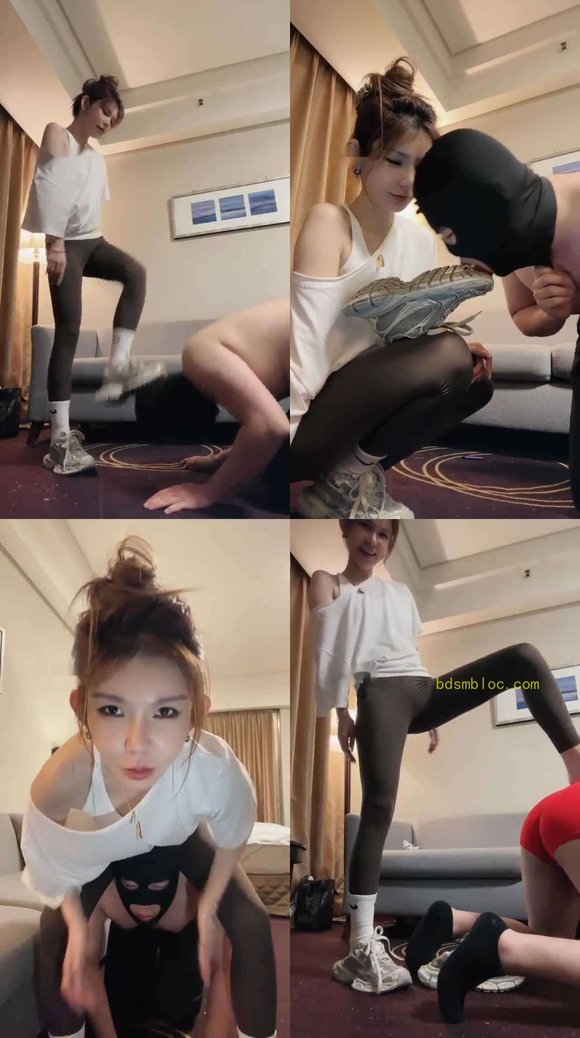 【欣妍】调教开发脚奴