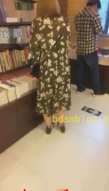 【Verin维因】户外X蛋调教女奴书架角落激情四射