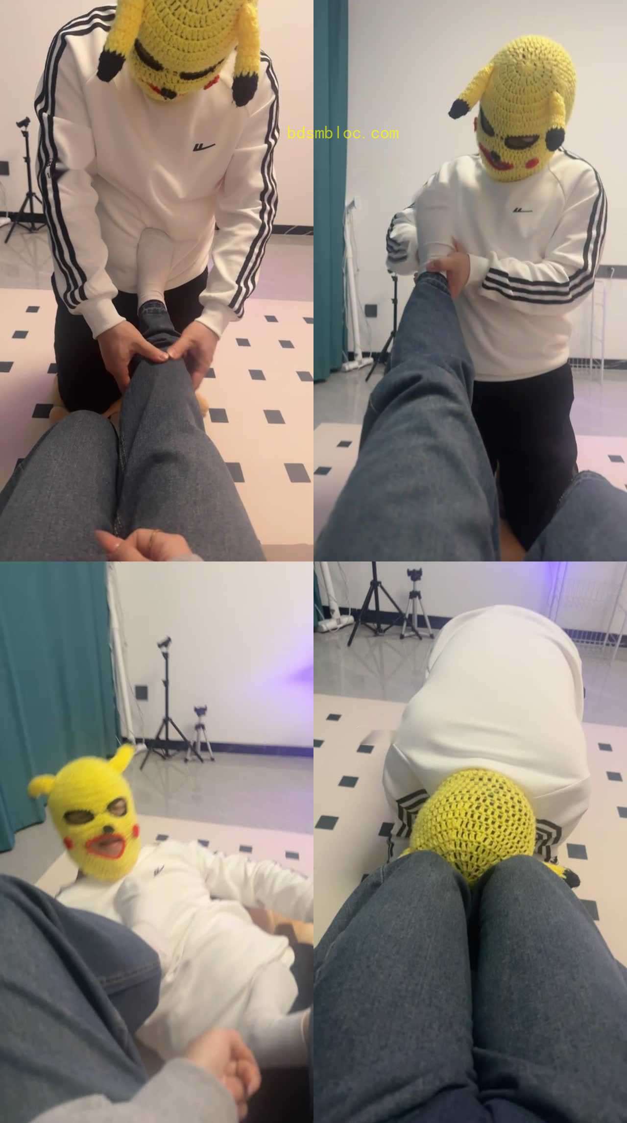 【辣辣BB】绿帽男友喜欢白棉袜脚