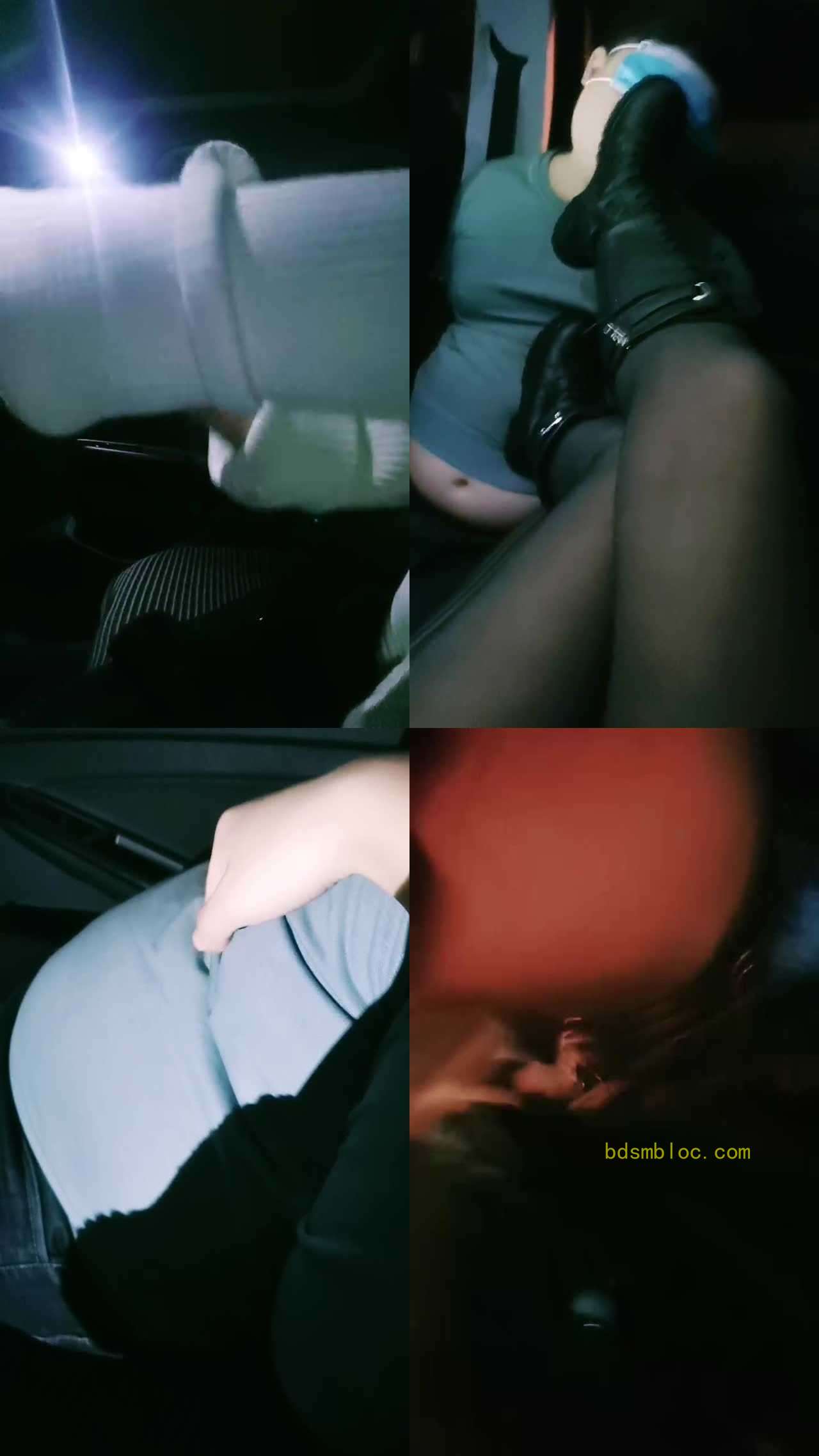 【乖乖】长靴S深夜户外辱狗