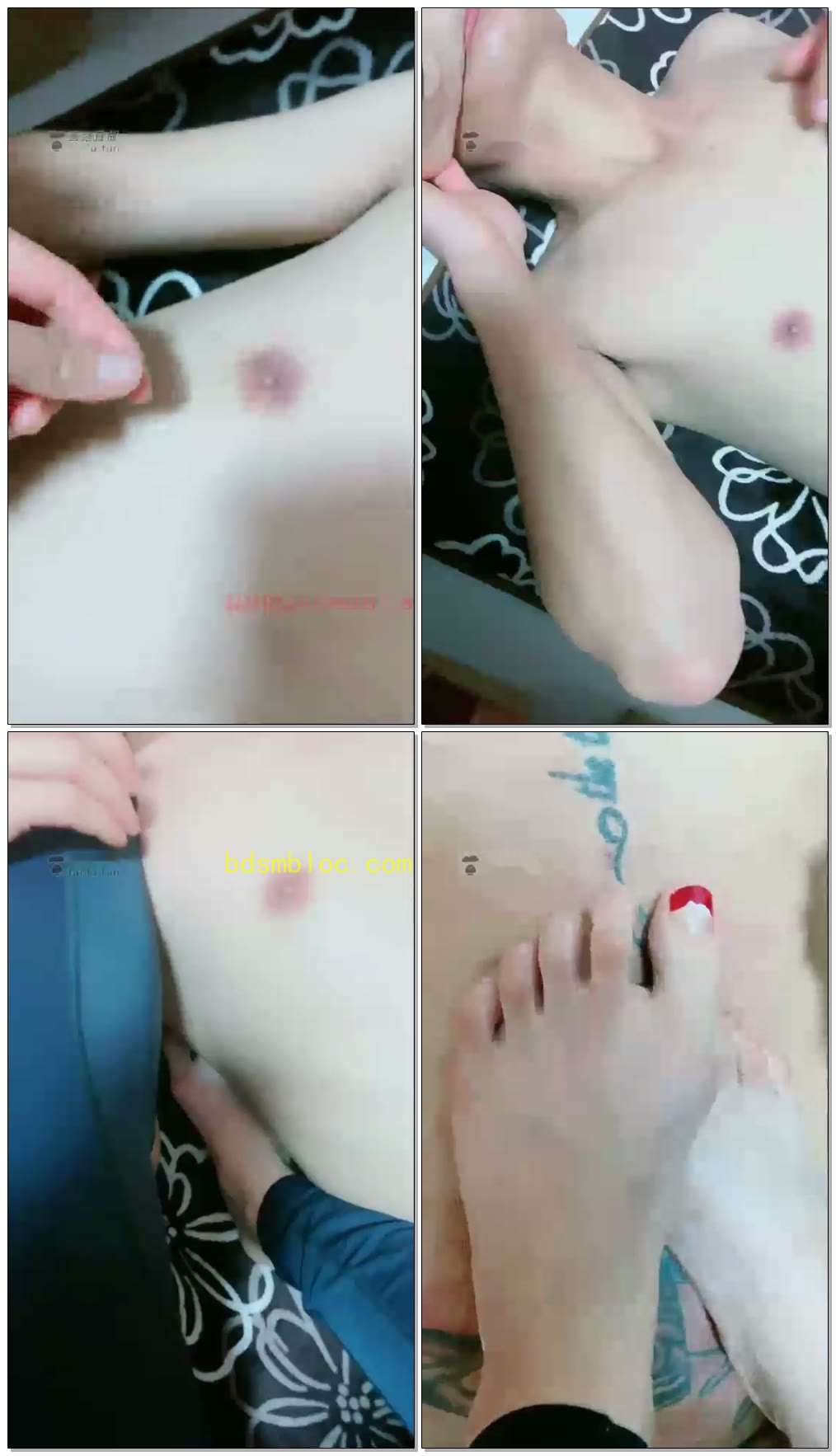 【短发S】舌头滋润小脚丫