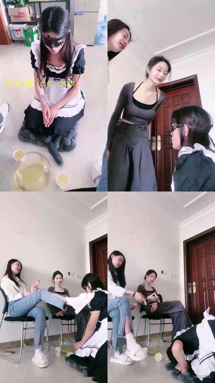【宸宸】攒了三天的圣水强灌女奴
