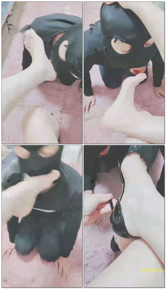 【晨希S】吃脚皮，舔脚舔鞋