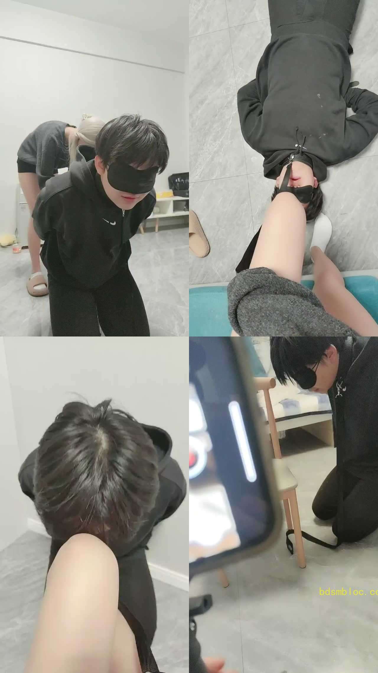 【小七】运动后原味白袜深喉插吐