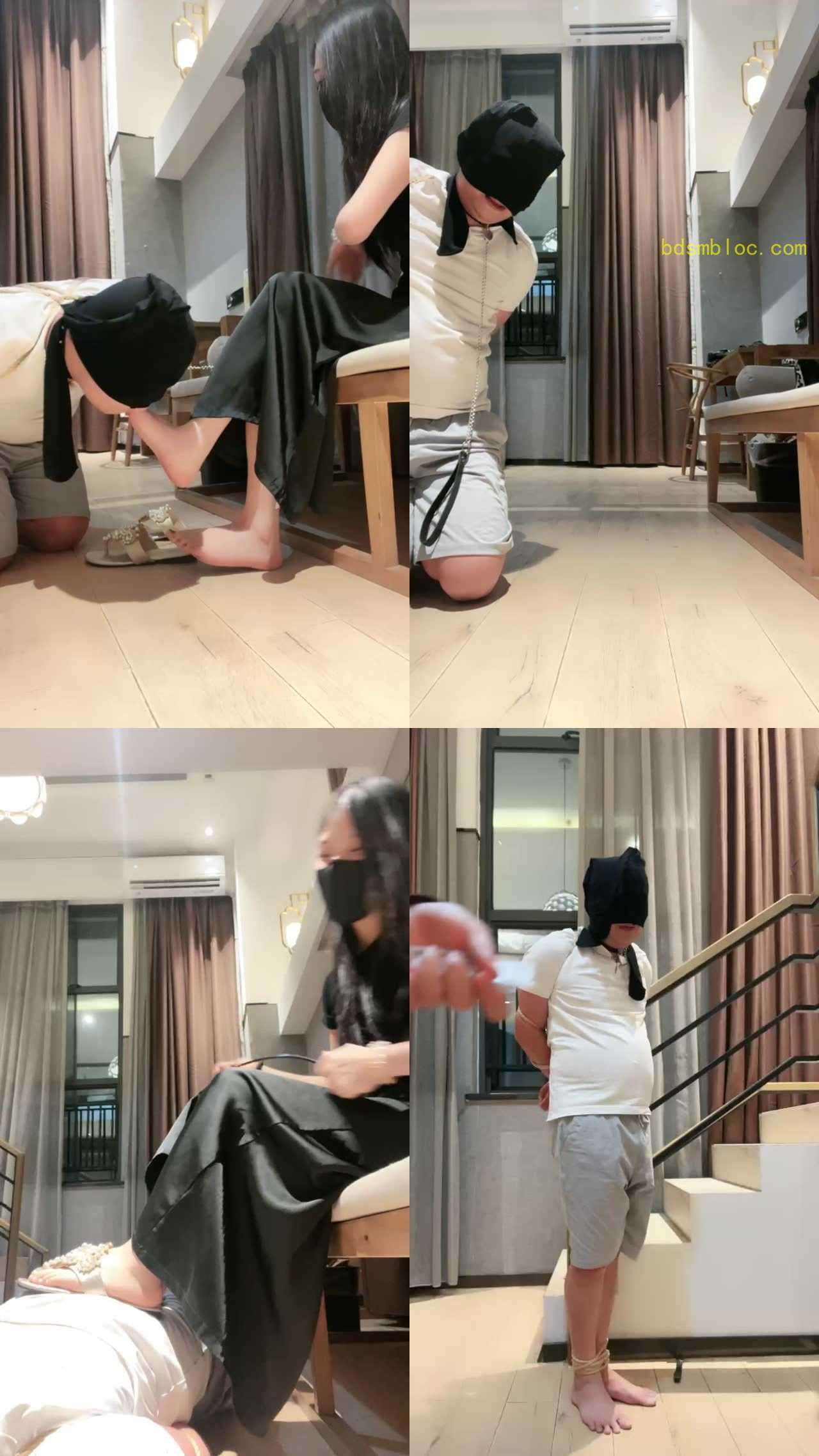 【妈咪菲】暴揍贱狗