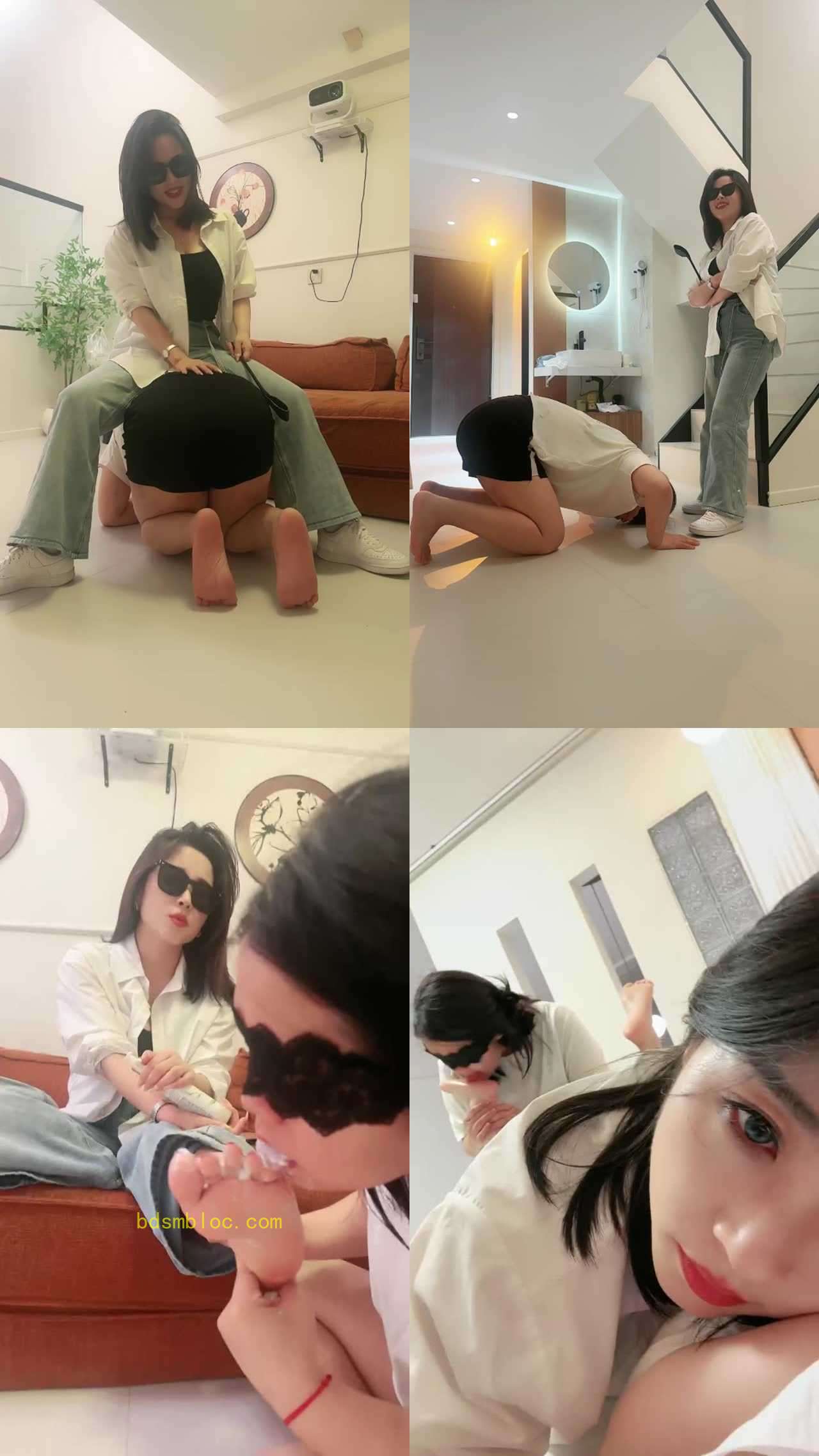 【辣吃多的辣姐s】女奴sp睡前伺候